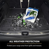 3D MAXpider 22-23 Chevrolet Bolt Euv Kagu Cargo Liner- Gray Cargo Liner