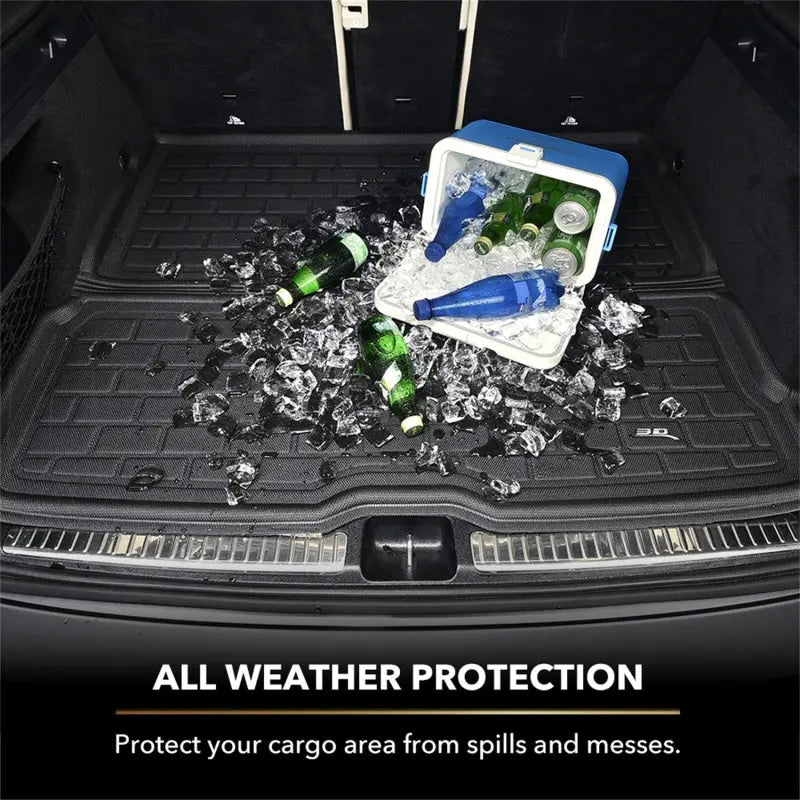 3D MAXpider 2018-2020 BMW X3 Kagu Cargo Liner - Black 3D MAXpider
