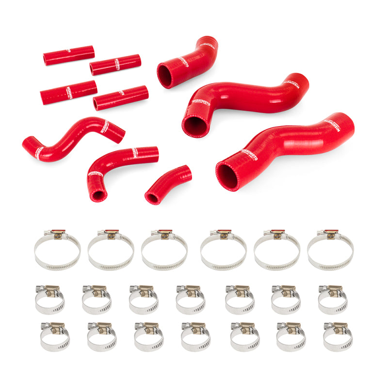 Tuyau de radiateur et de chauffage en silicone Mishimoto Land Cruiser 92-97 - Rouge
