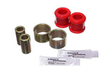 Ensemble de bagues de bras de chenille arrière rouges pour Jeep Wrangler 07-14 Energy Suspension