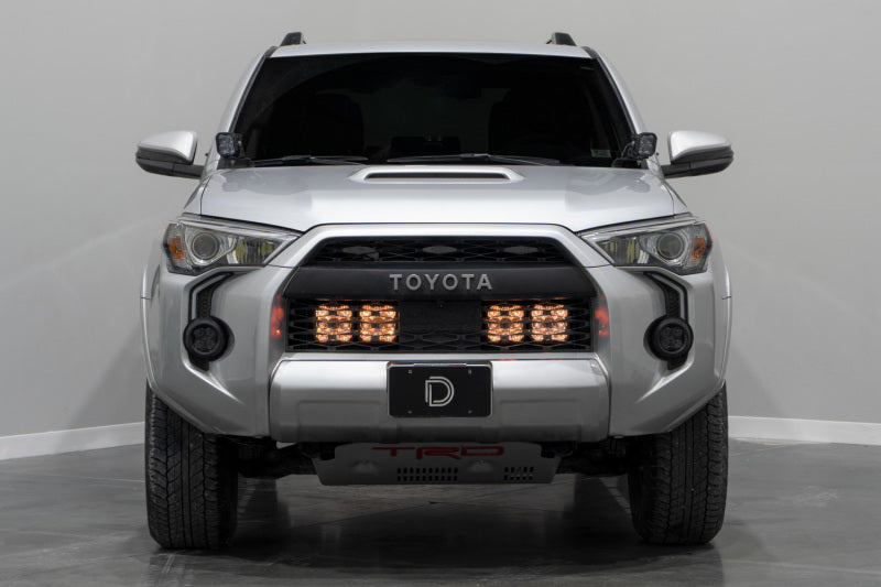 Diode Dynamics 14-23 Toyota 4Runner SS5 Stealth Grille LED 2-Pod Kit Sport - White Combo