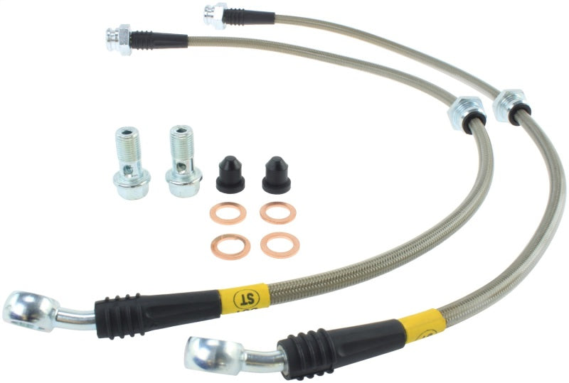 Conduites de frein avant en acier inoxydable StopTech 89-1/98 Nissan 240SX