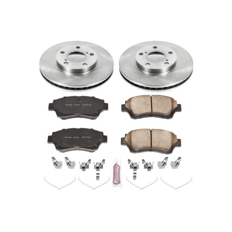 Kit de freins avant Power Stop Autospecialty pour Lexus ES300 92-96