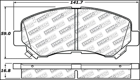 StopTech Performance Brake Pads