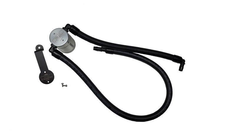 Séparateur d'huile J&amp;L 2021-2024 Jeep Wrangler 392 3.0 côté passager - Anodisé transparent