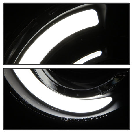 Phares de projecteur DRL pour Jeep Renegade 15-17 xTune - Noir (PRO-JH-JREN-LBDRL-BK)