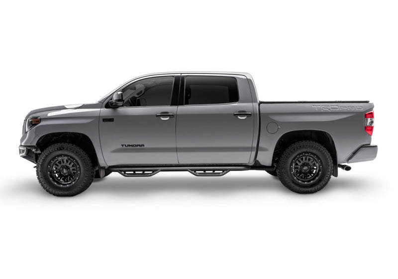 N-Fab Podium LG 2019 Chevy/GMC 1500 Crew Cab - Longueur de la cabine - Tex. Black - 3 po