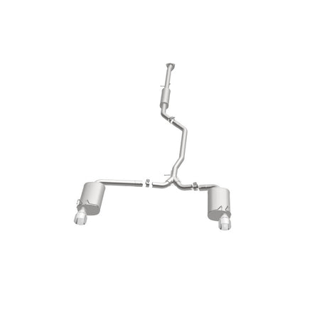 Système MagnaFlow C/B 2015 Honda Accord 3,5 L V6 2,5 po SS double division arrière poli 4,5 Tip
