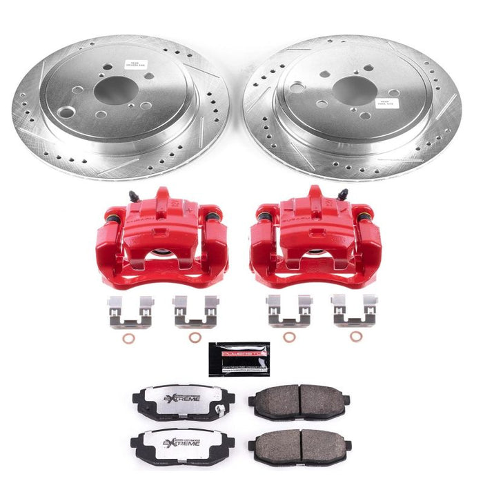 Kit de freins arrière Power Stop 13-16 Scion FR-S Z26 Street Warrior avec étriers