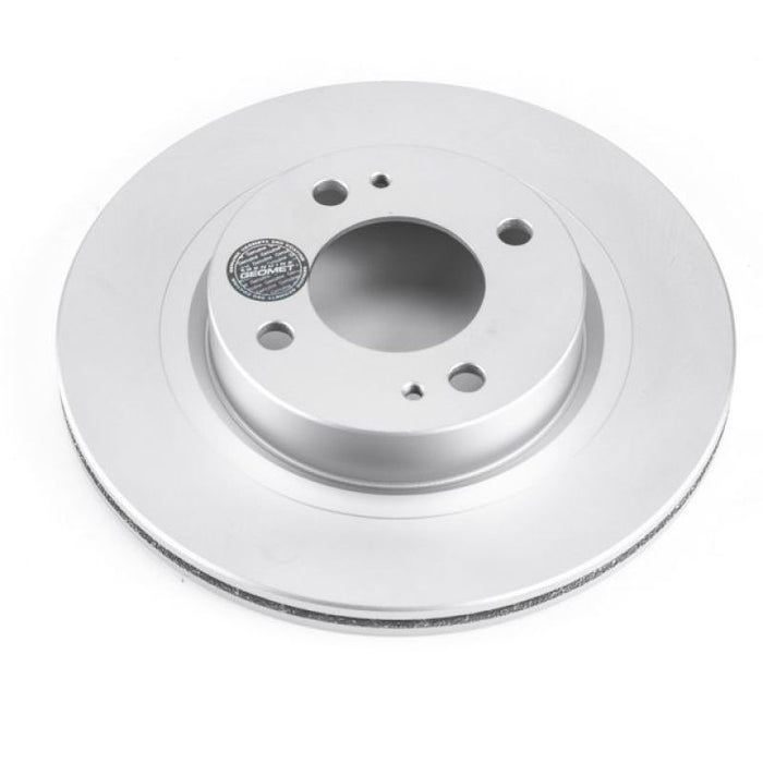 Disque de frein avant Power Stop 17-18 Mitsubishi Mirage Evolution Geomet avec revêtement