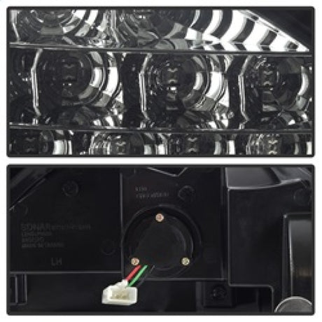 Feux arrière à DEL pour Pontiac Grand Am Spyder 99-05 - Fumée noire