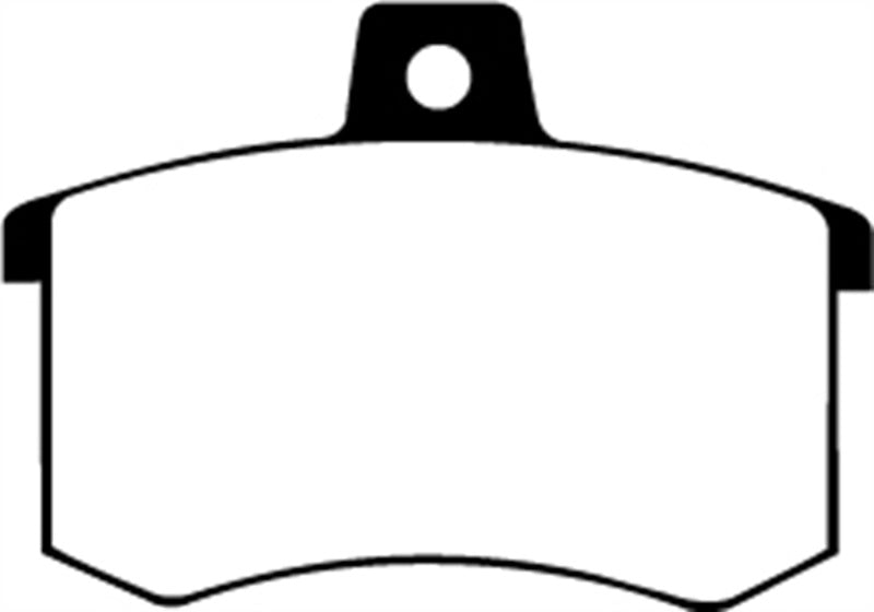 Plaquettes de frein arrière EBC 91-95 Alfa Romeo 164 2.0 Turbo Ultimax2