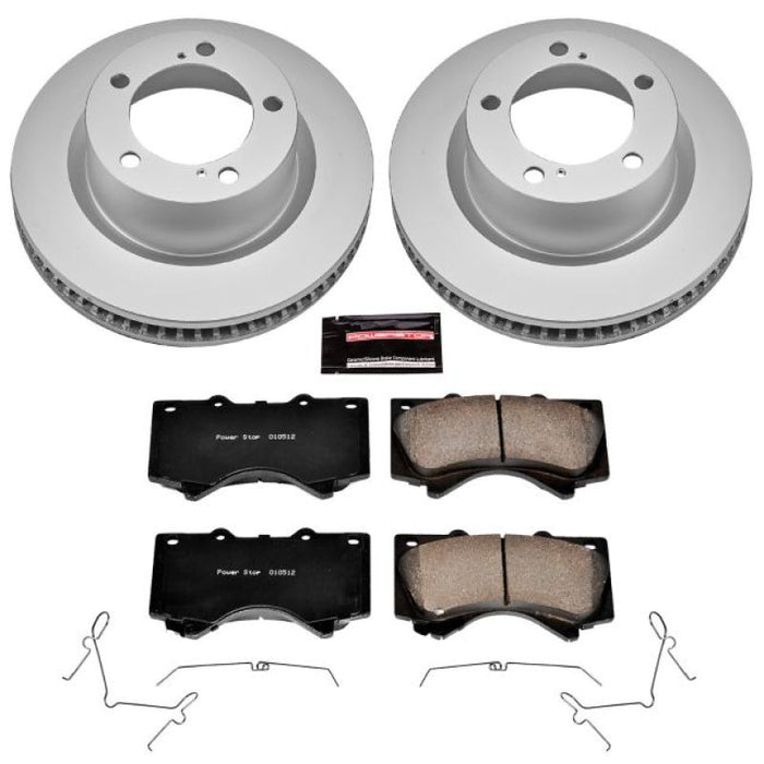 Kit de freins Power Stop 08-11 Lexus LX570 avant Z17 Evolution Geomet avec revêtement