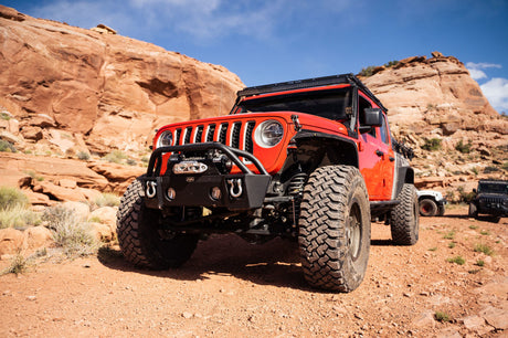 Pare-chocs avant à poche DV8 Offroad 07-22 Jeep Wrangler JK/JL