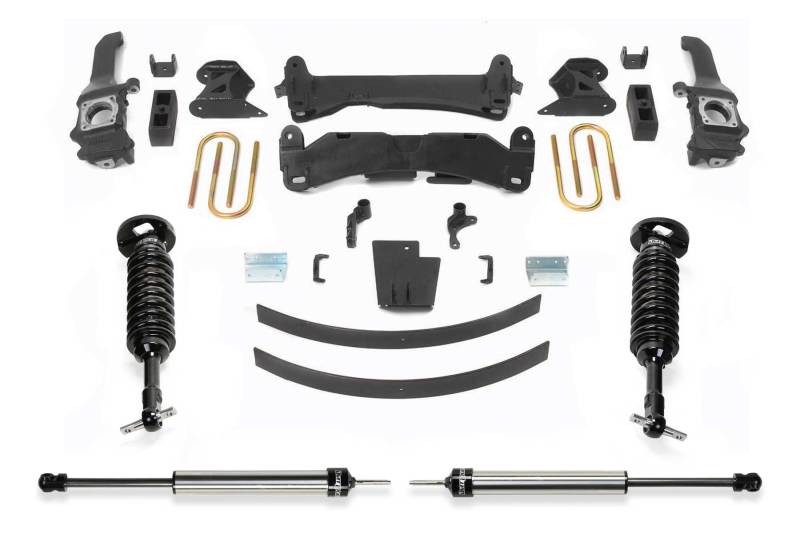 Fabtech 16-21 Toyota Tacoma 4/2WD 6 Lug Modèles uniquement 6 pouces Perf Sys avec Dlss 2.5 C/Os et Rr Dlss