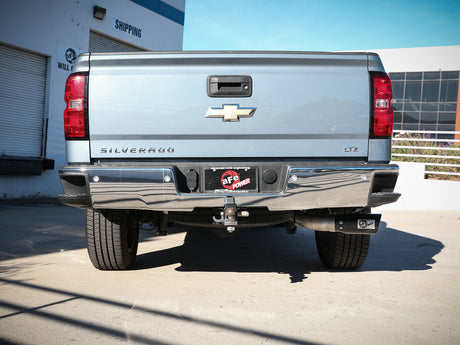 Système d'échappement arrière de catalyseur aFe Apollo GT Series 4 po 409SS avec embout noir 14-18 GM Silverado/Sierra 1500 V8-6,2 L
