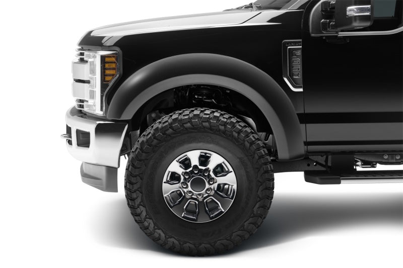 Élargisseurs de garde-boue Bushwacker 17-18 Ford F-250 Super Duty, lot de 2 pièces - Noir