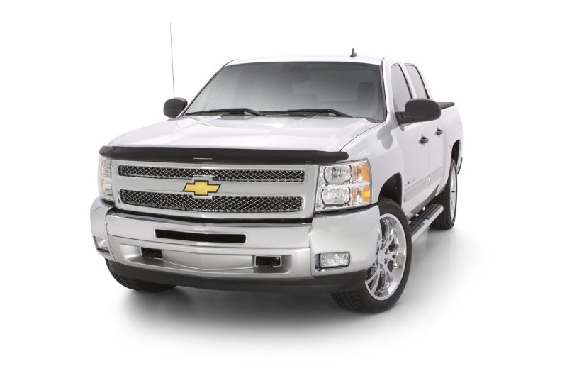 Protection de capot à profil bas AVS 07-13 pour Chevy Silverado 1500 Hoodflector - Fumée