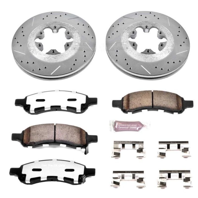 Power Stop 09-12 Chevrolet Colorado Front Z36 Truck & Tow Brake Kit