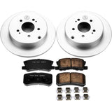 Kit de freins arrière Power Stop 04-11 Mitsubishi Endeavor Z17 Evolution Geomet avec revêtement