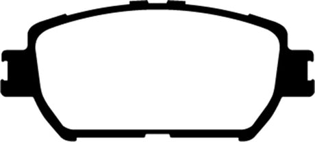 Plaquettes de frein avant EBC 06-07 Lexus GS300 3.0 Greenstuff