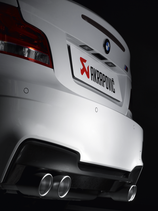 Ligne d'échappement Akrapovic 11-12 BMW Série 1 M Coupé (E82) Slip-On (Titane) (Embouts requis)