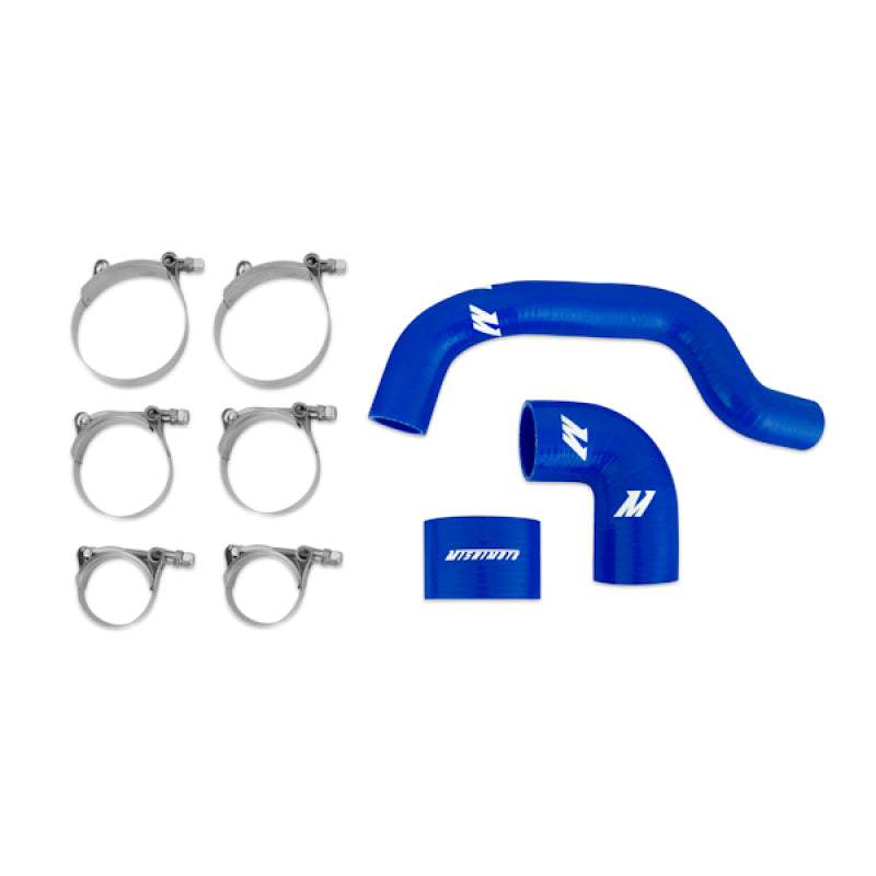 Tuyaux d'échangeur intermédiaire en silicone bleu USDM Mishimoto 04-07 Subaru WRX STI (STI uniquement)