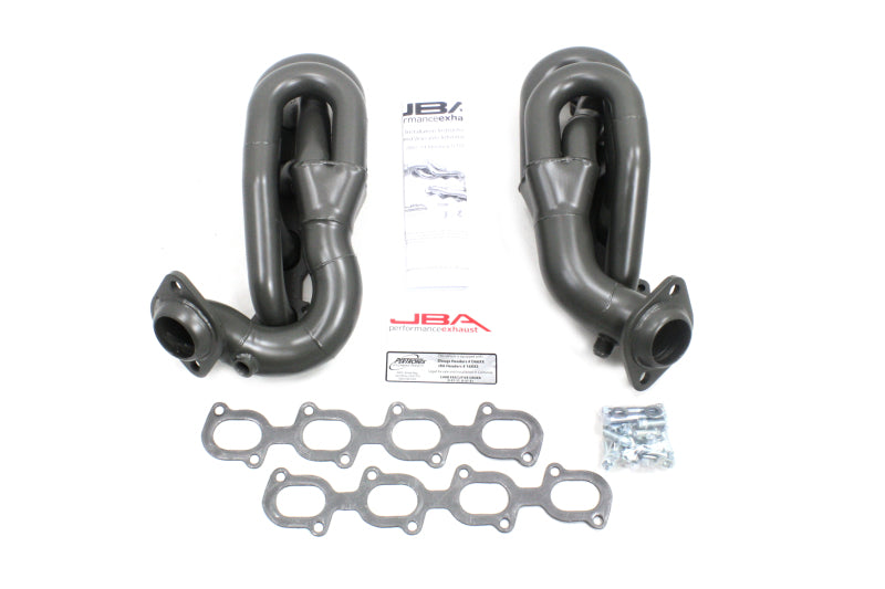 Collecteur d'échappement JBA 07-14 Ford GT500 5,4/5,8 L 4 soupapes 1-5/8 po primaire Ti Ctd Cat4Ward