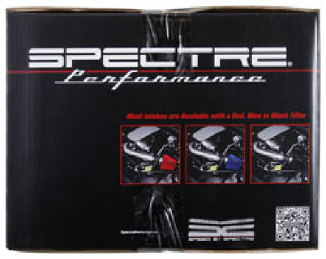Kit d'admission d'air pour Jeep Grand Cherokee V6-3.6LF/I Spectre 16-18 - Poli avec filtre rouge