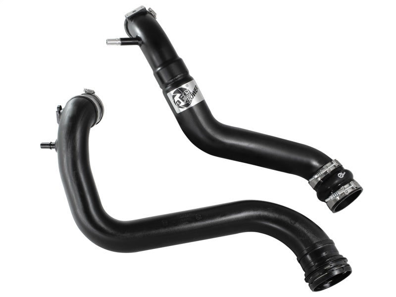 Tube de refroidisseur intermédiaire aFe BladeRunner côté froid 3-1/2 po-3 po Ford F-150 V6-3,5 L (tt) Ecoboost 11-14