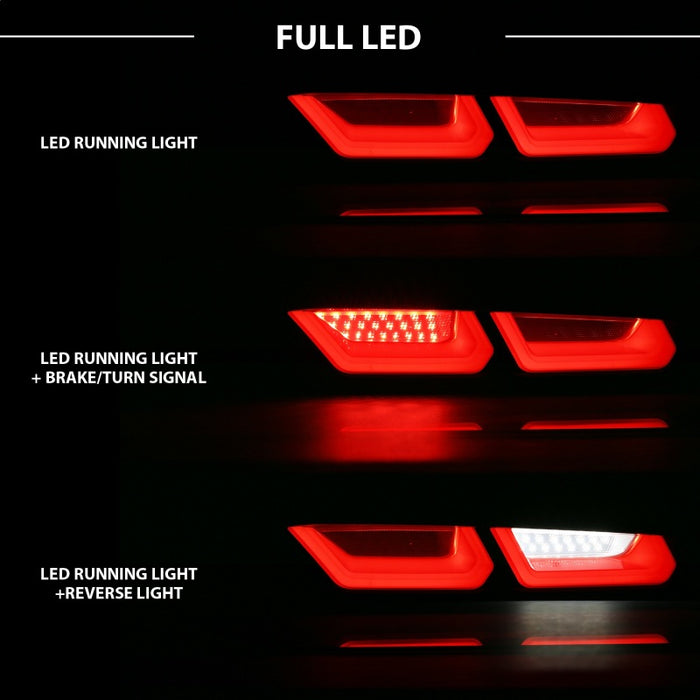 ANZO 2016-2018 Chevrolet Camaro LED TL Rouge/Clair