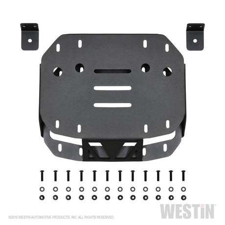 Déplacement de roue de secours Westin 18-19 Jeep Wrangler JL WJ2 - Noir texturé