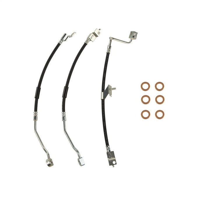 Kit de flexibles de frein Omix - 97-06 Jeep Wrangler TJ