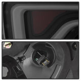 xTune 14-18 Chevy Impala (Excl 14-16 Limited) LED Tail Lights - Black Smoke (ALT-JH-CIM14-LBLED-BSM)