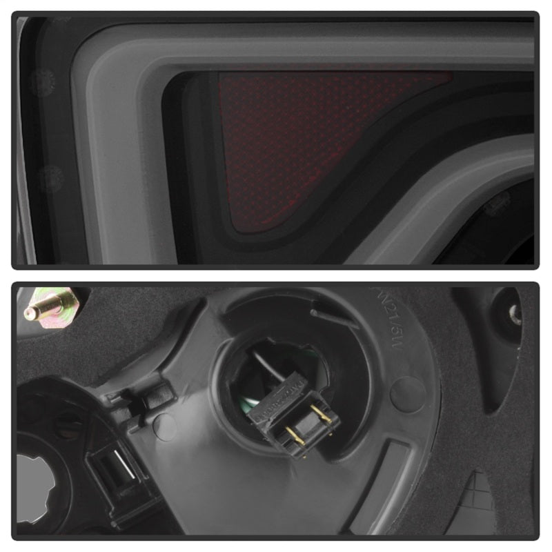 Feux arrière à DEL xTune 14-18 Chevy Impala (sauf Limited 14-16) - Fumée noire (ALT-JH-CIM14-LBLED-BSM)