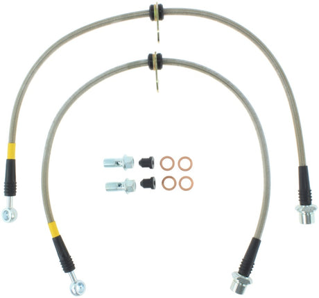 Conduites de frein avant en acier inoxydable StopTech 00-05 Celica GT et GT-S/05-08 Scion tC