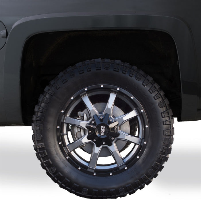 Élargisseurs de pare-chocs de style OE pour camionnettes Bushwacker 16-18 Chevy Silverado 1500 Fleetside - 4 pièces 69,3/78,8/97,8 po - Noir