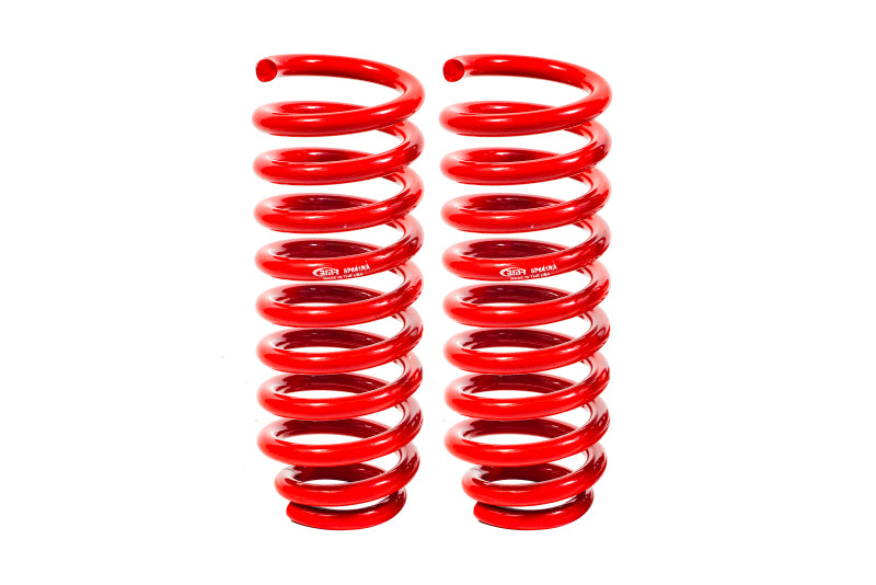 BMR 02-09 Chevrolet Trailblazer / GMC Envoy 2.0in Drop Front Lowering Springs - Red BMR Suspension