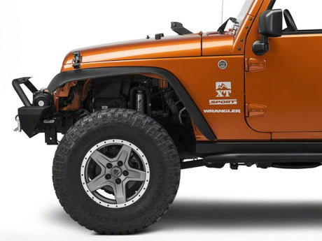 Supports de montage de capot pour barre lumineuse de 20 po pour Jeep Wrangler JK 07-18 de Raxiom