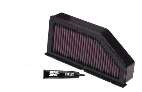 Filtre à air de remplacement K&amp;N 97-08 BMW K1200RS/LT/C/GT 8,313 pouces de longueur OS / 3,875 pouces de largeur OS / 1,938 pouces de hauteur