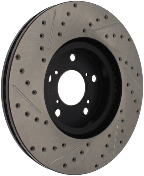 Rotor avant gauche fendu et percé StopTech 07-08 Acura MDX SportStop