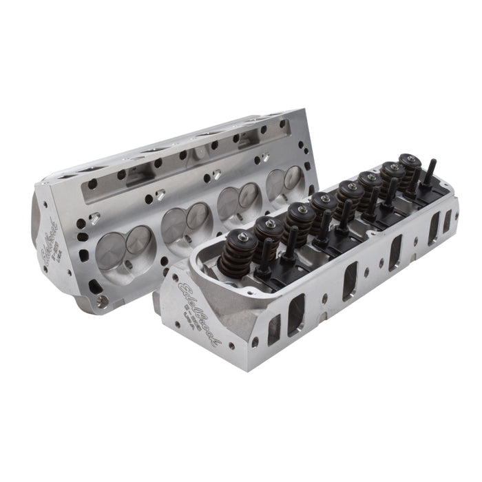 Culasse Edelbrock 1Pr SBF E-205 2 08 Admission complète complète (paire) Assemblée avec ressorts