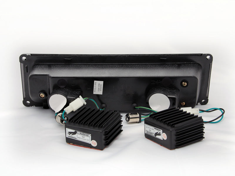 Feux de stationnement à LED ANZO 1988-1998 Chevrolet C1500 Fumés