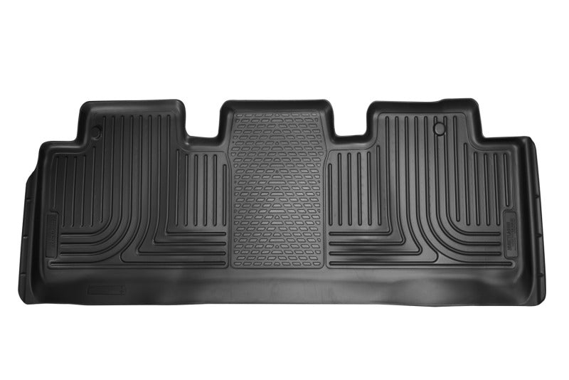 Revêtements de sol noirs pour Honda Odyssey WeatherBeater 2e rangée 11-12 Husky Liners