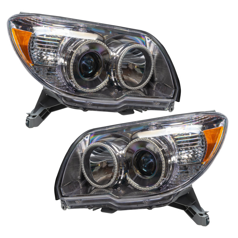 Oracle Lighting 06-09 Toyota 4-Runner Sport Pre-Assembled LED Halo Headlights -Red