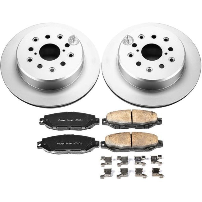 Kit de freins arrière Power Stop 99-00 Lexus SC300 Z17 Evolution Geomet avec revêtement