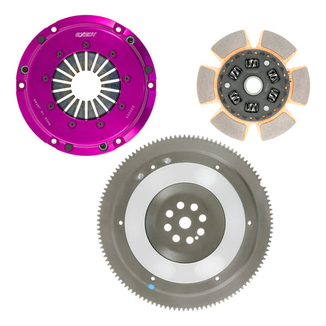 Exedy 1992-1993 Acura Integra L4 Hyper Single Clutch Sprung Center Disc Push Type Cover