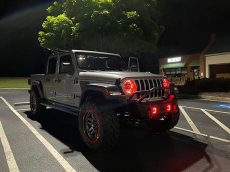 Phares projecteurs Oracle Oculus Bi-LED pour Jeep JL/Gladiator JT - ColorSHIFT 2 VOIR LA GARANTIE