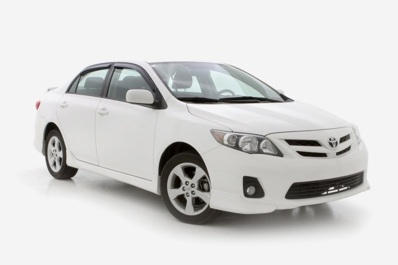 Déflecteurs de vitres avant et arrière AVS 09-13 Toyota Corolla Ventvisor 4 pièces - Fumé