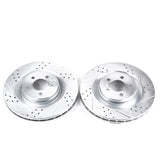 Disques de frein avant Power Stop 05-10 Chrysler 300 Evolution percés et fendus - Paire